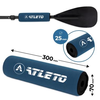 Поплавок для SUP-весла Atleto A-012 голубой 