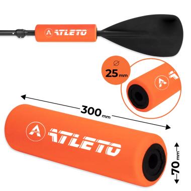 Поплавок для SUP-весла Atleto A-012 оранжевый 