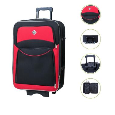 Чемодан Bonro Style (большой) черно-красный 