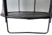 Батут с сеткой и стремянкой 312 cм Atleto Black + подарок мячик 