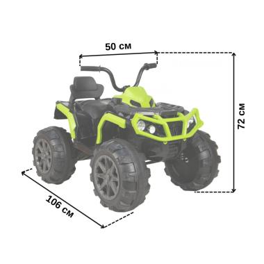  Дитячий електроквадроцикл Spoko HM-1288 зелений