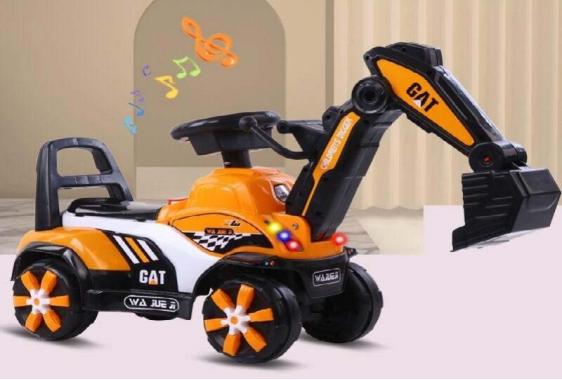  Екскаватор дитячий трактор великий Spoko SP-128 жовтий