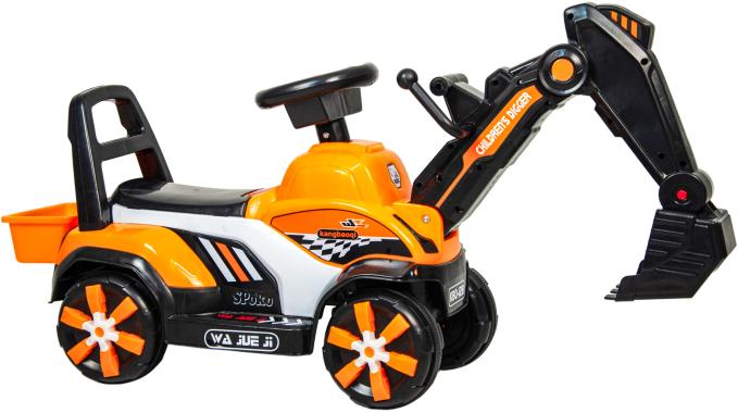  Екскаватор дитячий трактор великий Spoko SP-128 жовтий