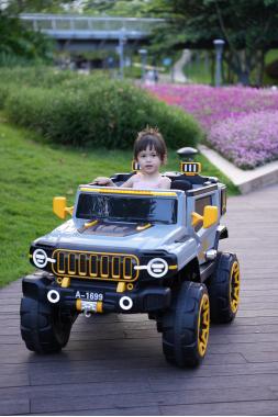Детский електромобиль Spoko SP-1699 серый 