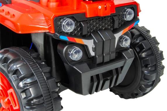  Екскаватор дитячий трактор великий на акумуляторі Spoko SP-188 червоний