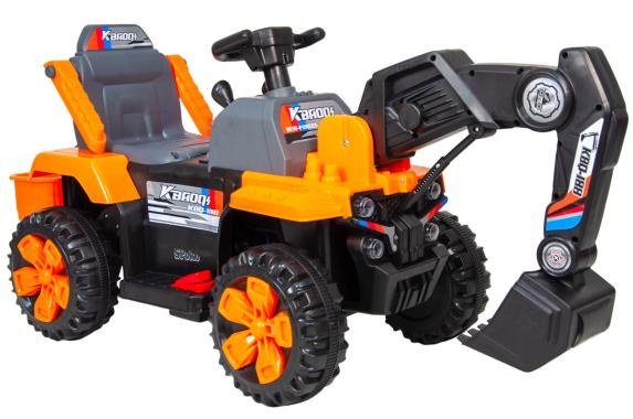 Экскаватор детский трактор большой на аккумуляторе Spoko SP-188 желтый 