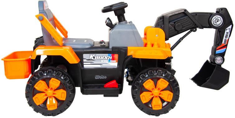 Экскаватор детский трактор большой на аккумуляторе Spoko SP-188 желтый 
