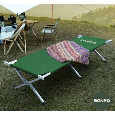  Ліжко розкладне туристичне Bonro B-2010 зелене