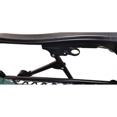 Шезлонги комплект 2шт Bonro SP-167A зеленый с козырком 