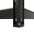 Стеллаж металлический 180х90х40 Siker GoodTool P9040L черный 5 полок 