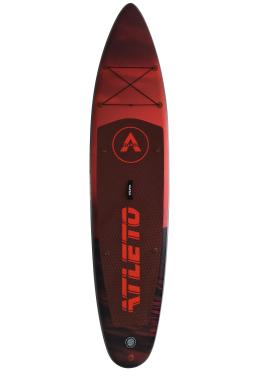 SUP-доска надувная для плавания Atleto 350 см Лайф + сиденье 