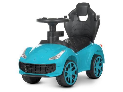 Детская машинка с ручкой Spoko SP-608 синий 