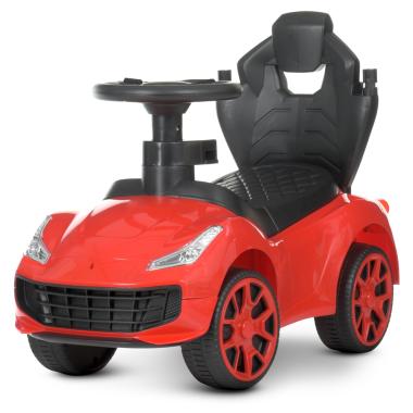 Детская машинка с ручкой Spoko SP-608 красный 