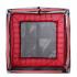  Батут манеж дитячий з сіткою Atleto 120x120 см червоний KRB07
