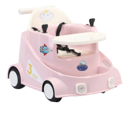  Дитячий електричний автомобіль Spoko SP-611 темно-рожевий