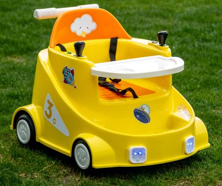  Дитячий електричний автомобіль Spoko SP-611 жовтий