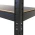 Стеллаж металлический 180х90х40 Siker GoodTool P9040L черный 5 полок 