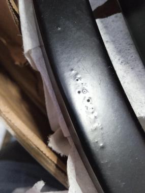  Журнальний столик круглий комплект 2 в 1 Bonro B-012 темно-коричневий (2038) - уцінений товар