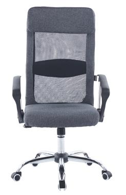 Кресло офисное на колесах Bonro BN-002-2 серое 