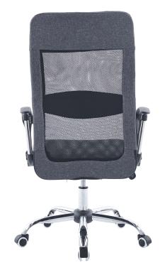 Кресло офисное на колесах Bonro BN-002-2 серое 