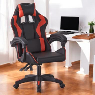  Крісло геймерське Bonro B-0519 червоне