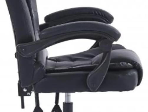 Кресло офисное на колесах Bonro BN-6070 черное 