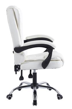 Кресло офисное на колесах Bonro BN-6070 белое 