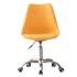  Крісло Bonro B- 487 на колесах жовте (010)