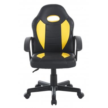  Крісло офісне геймерське Bonro B-043 жовте (564)