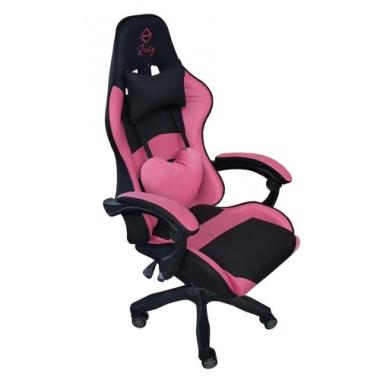  Крісло геймерське Bonro Lady 806 чорно-рожеве (004)