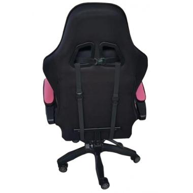  Крісло геймерське Bonro Lady 806 чорно-рожеве (004)