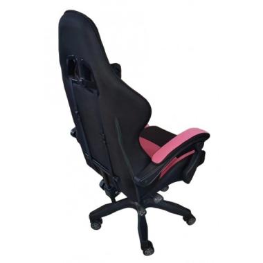  Крісло геймерське Bonro Lady 806 чорно-рожеве (004)
