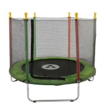 Батут манеж детский с сеткой Atleto 140 см зеленый KRB10 