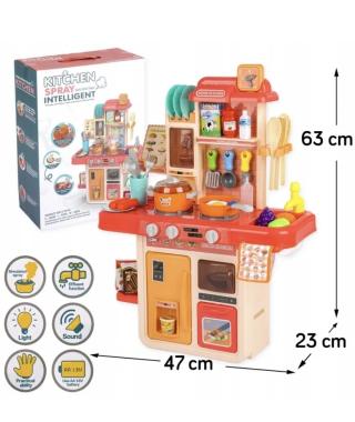  Кухня дитяча Spoko SP-34 42 деталі, світло, звук, йде пара, тече вода, аксесуари