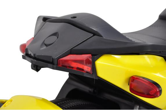 Детский электромотоцикл трицикл Spoko SP-610 желтый 