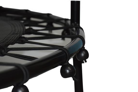 Детский батут Atleto 140 см с сеткой красный New 