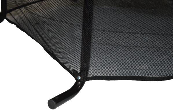 Детский батут Atleto 140 см с сеткой красный New 