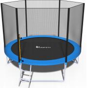 Батут FunFit 312 см с сеткой + лестница (2 места) 