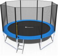 Батут FunFit 374 см с сеткой + лестница(2 места) 