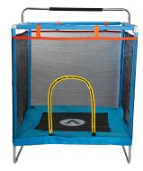 Батут манеж детский с сеткой Atleto 120x120 см синий KRB07