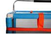  Батут манеж дитячий з сіткою Atleto 120x120 см синій KRB07