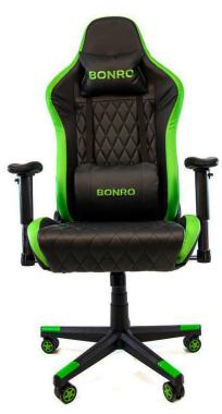  Крісло геймерське Bonro 1018 зелене