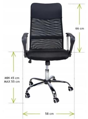 Крісло офісне Bonro Manager зелене
