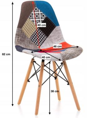  Крісло Bonro В-439 PW01 PATCHWORK