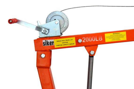 Кран подъемник гидравлический Siker 900 кг (2 місця) 