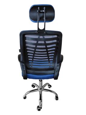 Кресло офисное Bonro B-6200 синее 