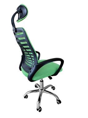 Кресло офисное Bonro B-6200 зеленое 