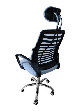 Кресло офисное Bonro B-6200 серое 