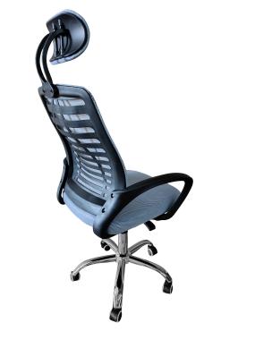 Кресло офисное Bonro B-6200 серое 