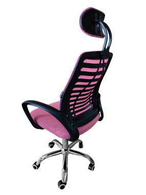 Кресло офисное Bonro B-6200 розовое 